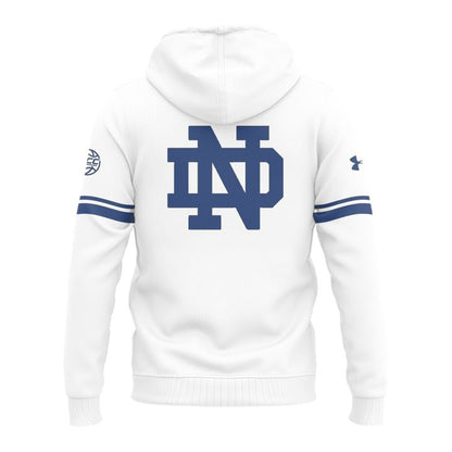 2025 "The Bend" River Pattern Uniform White Hoodie