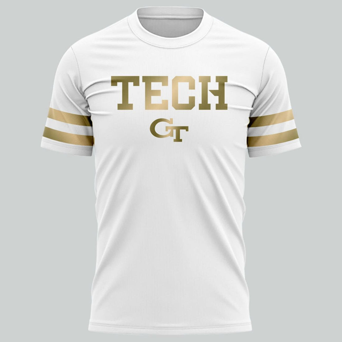 Special New Georgia Tech Football Whites Uniform T-Shirt