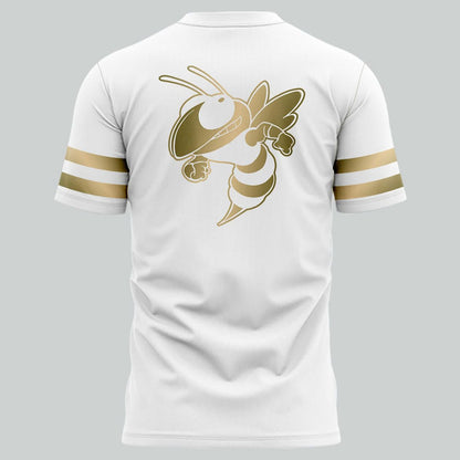Special New Georgia Tech Football Whites Uniform T-Shirt