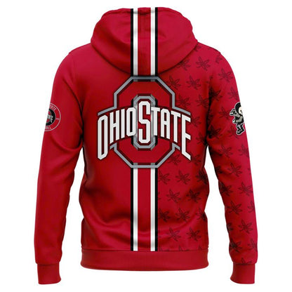 Ohio State Buckeyes Hoodie 2025-Red