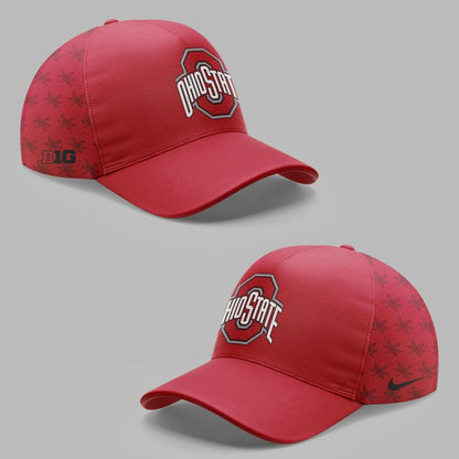 Ohio State Buckeyes Zip Hoodie 2025-Red