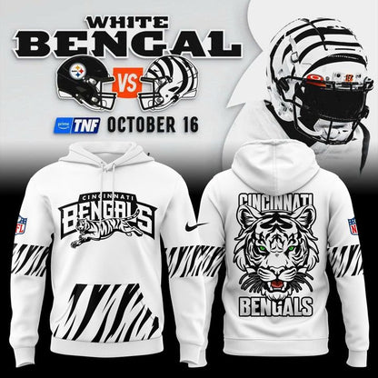 Cincinnati Bengals White Limited Edition Hoodie