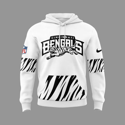 Cincinnati Bengals White Limited Edition Hoodie