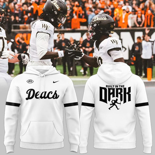 Special 2025 Deacs Helmet Wordmark Hoodie V2