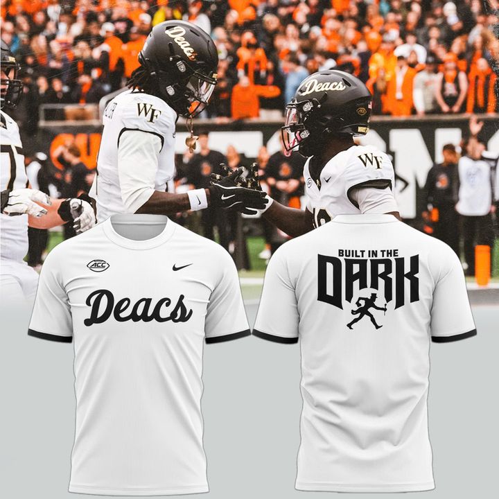 Special 2025 Deacs Helmet Wordmark T-Shirt V2