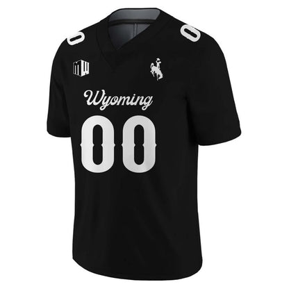 Wyoming Cowboys “Coal Edition” Custom Name Football Jersey