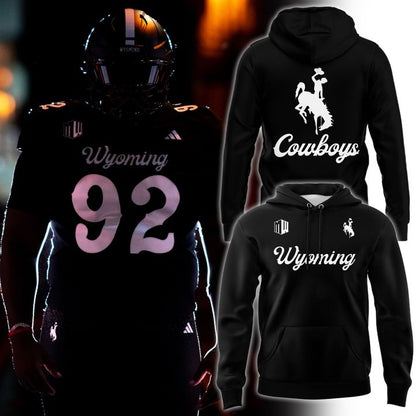 Wyoming Cowboys “Coal Edition” Hoodie - Limited Edition