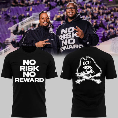 2025 East Carolina Pirates No Risk No Reward Tshirt