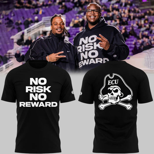 2025 East Carolina Pirates No Risk No Reward Tshirt