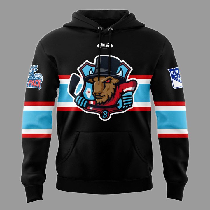 Bloomington Bison New 2025 - 2026 Hoodie-Black