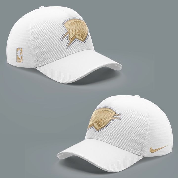 OKC Thunder 2025 Ring Ceremony White Hoodie v2