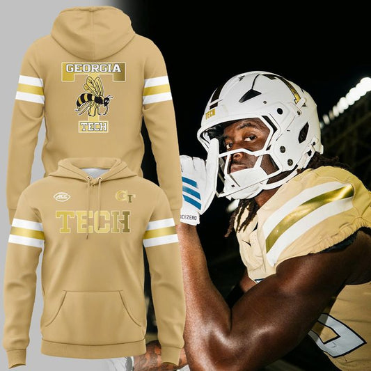 Special Edition Georgia Tech Wordmark Uniform Hoodie.