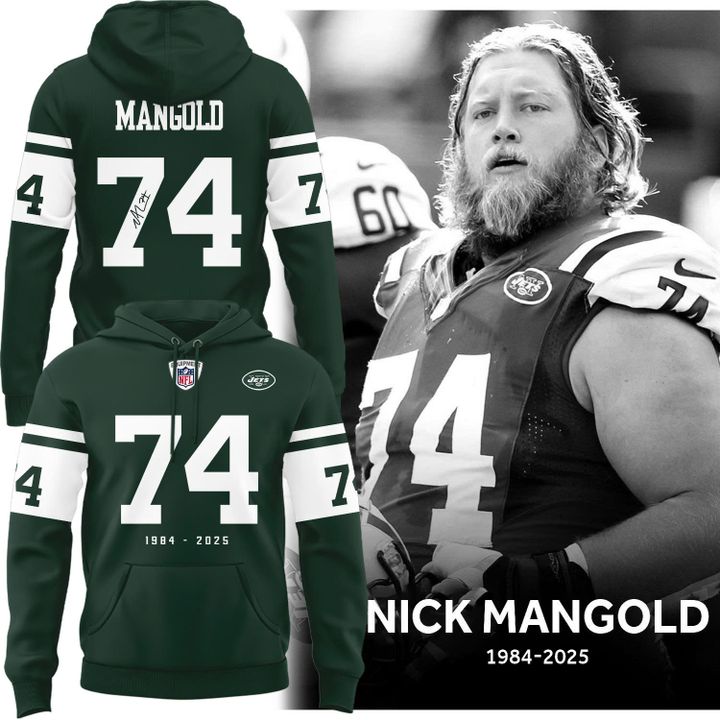 Special Nick Mangold New York Jets Hoodie