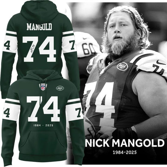 Special Nick Mangold New York Jets Hoodie