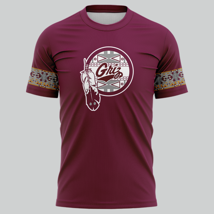 Montana Grizzlies football Native American Heritage Month T-Shirt
