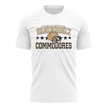 Vanderbilt Football Classic Helmet T-Shirt - Limited Edition