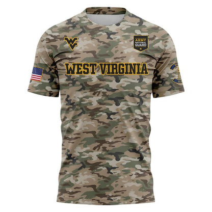 2025 Limited Edition Camo t-shirt West Virginia Football for fans