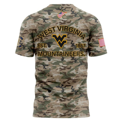 2025 Limited Edition Camo t-shirt West Virginia Football for fans