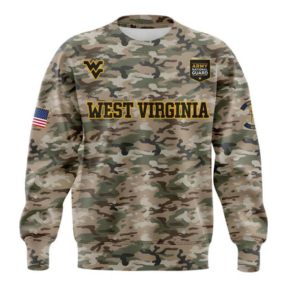 2025 Limited Edition Camo sweatshirt West Virginia Football for fans