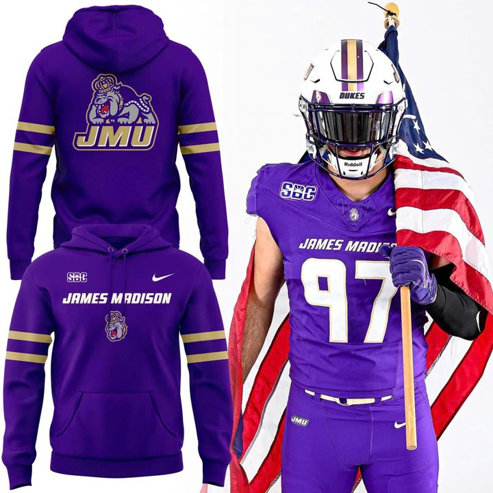 JMU Football Classic Gameday Uniform Hoodie - Limited Edition