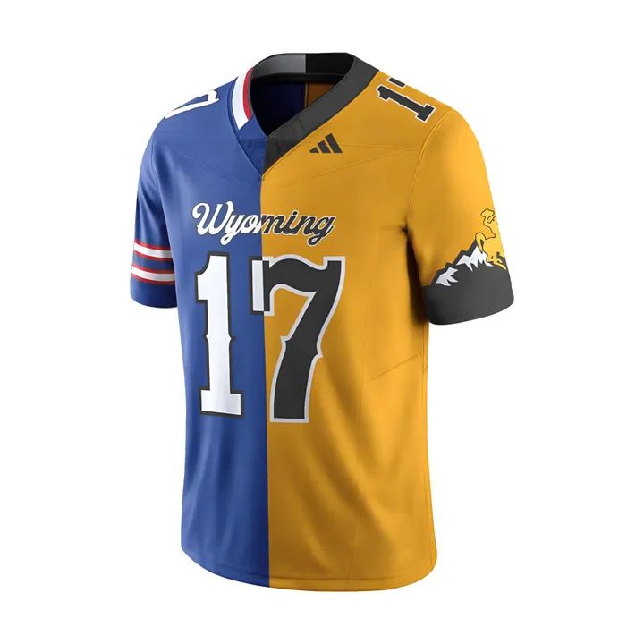 Josh Allen Buffalo Bills x Wyoming Cowboy Football "Number 17" Combo Jersey 2025