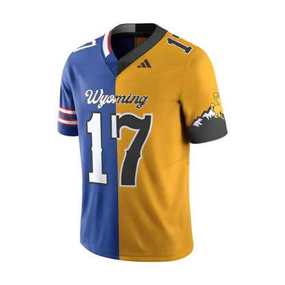 Josh Allen Buffalo Bills x Wyoming Cowboy Football "Number 17" Combo Jersey 2025
