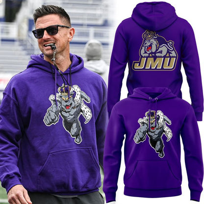2025 JMU Football Hoodie – Gear Up, Dukes Fans!