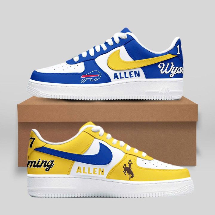 Josh Allen 17 Buffalo Bills x Wyoming Cowboys Sneaker