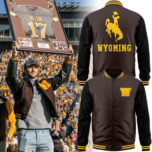 Limited Edition Wyoming Cowboy Zip Bomber