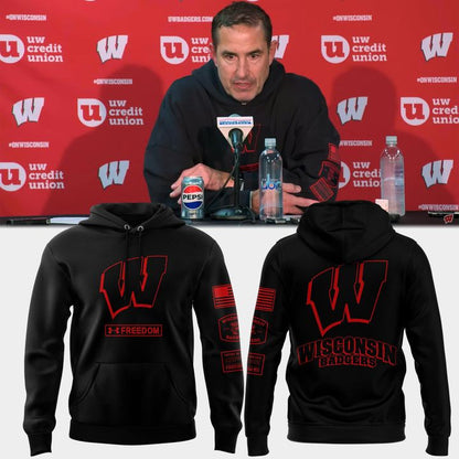 2025 Wisconsin Badgers football Coach Luke Fickell Limited Edition Hoodie