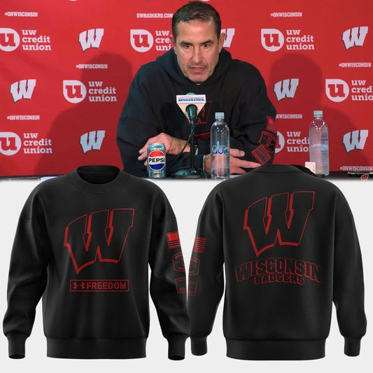 2025 Wisconsin Badgers football Coach Luke Fickell Limited Edition Hoodie