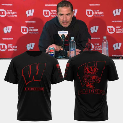 Wisconsin Badgers football Coach Luke Fickell Limited Edition T-Shirt 2025