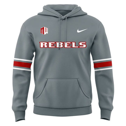Gray UNLV Football Rivalry Uniform Hoodie - Limited Edition