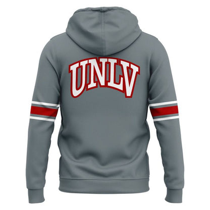 Gray UNLV Football Rivalry Uniform Hoodie - Limited Edition