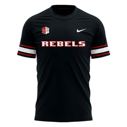 Black UNLV Football Rivalry Uniform T-Shirt - Limited Edition