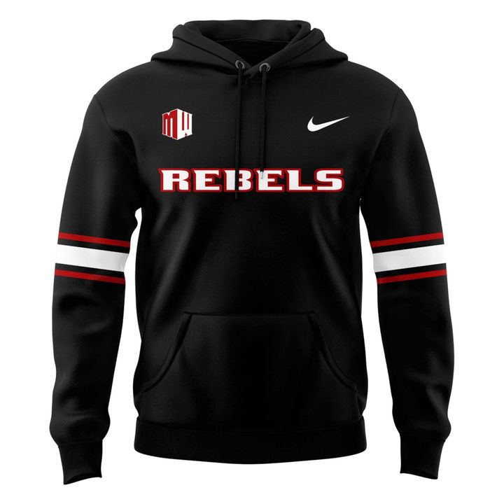 Black UNLV Football Rivalry Uniform Hoodie - Limited Edition