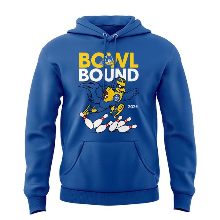 Special Delaware Fightin' Blue Hens 'Bowl Bound' Blue Hoodie.