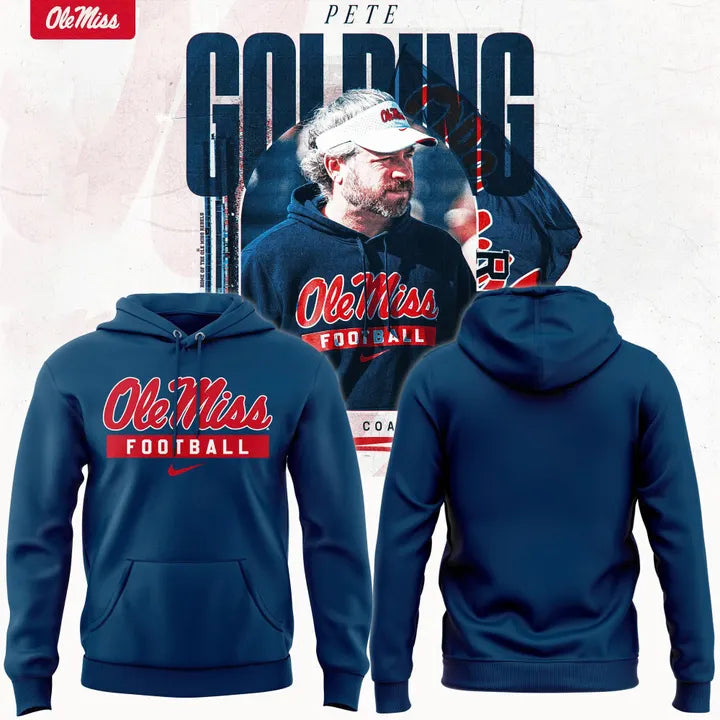 Coach Pete Golding Ole Miss Football Hoodie