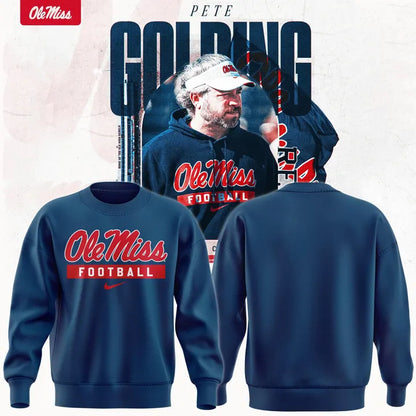 Coach Pete Golding Ole Miss Football Sweatshirt