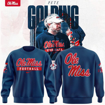Coach Pete Golding Ole Miss Football Sweatshirt(V3)
