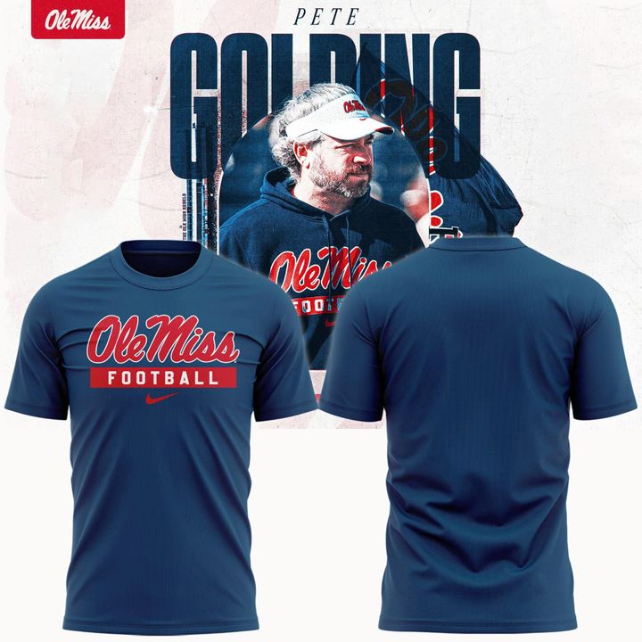 Coach Pete Golding Ole Miss Football T-Shirt