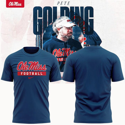 Coach Pete Golding Ole Miss Football T-Shirt