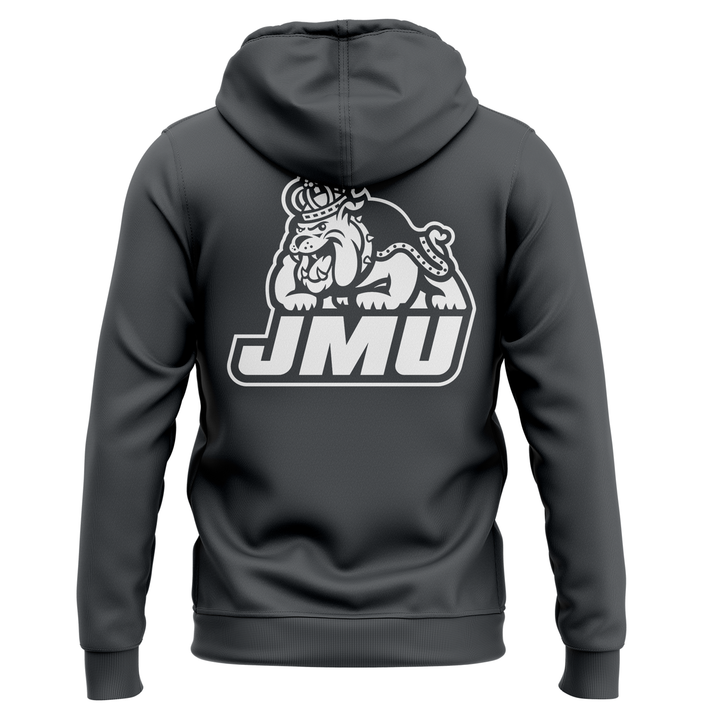 JMU Football Limited Edition Hoodie Gray 2025 v2