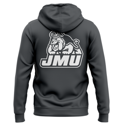 JMU Football Limited Edition Hoodie Gray 2025 v2