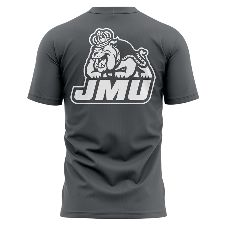 Limited Edition JMU Football T-Shirt Gray 2025