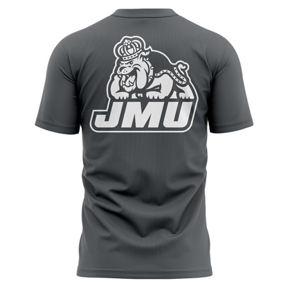 Limited Edition JMU Football T-Shirt Gray 2025