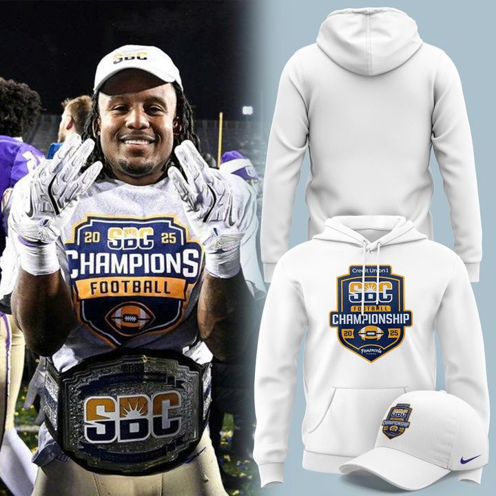 2025 JMU Football Sun Belt Championship Hoodie v2