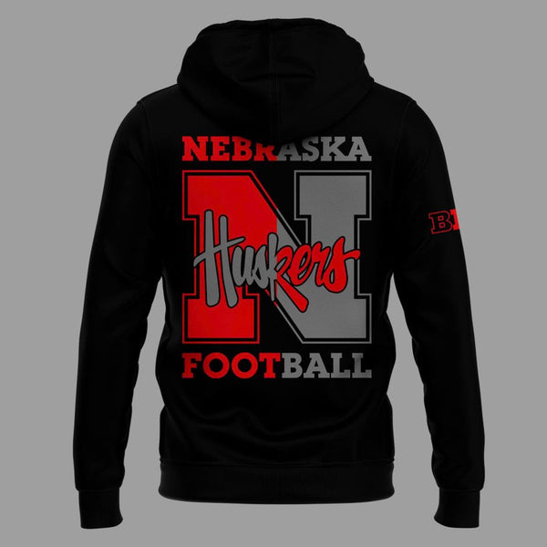 2025 limited edition Hoodie Nebraska football "Back In Black" for fans