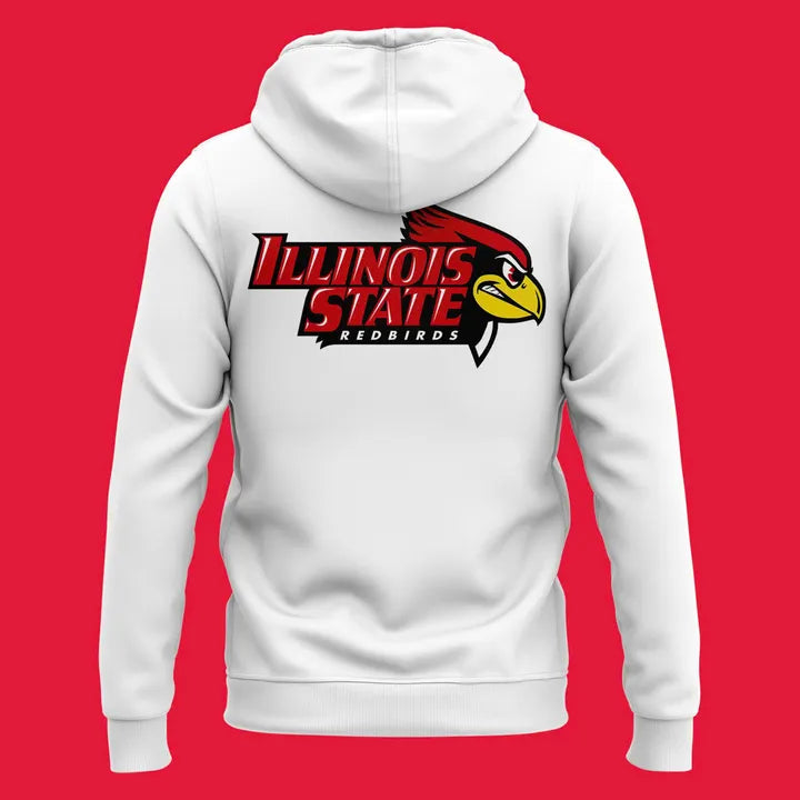 2025 Coach Brock Spack Illinois State Football "HOW ‘BOUT THOSE REDBIRDS" Limited Edition Hoodie
