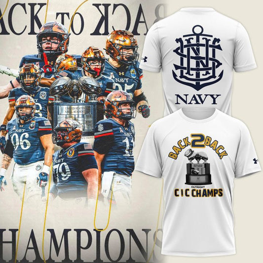 Navy Football BACK TO BACK T-shirt